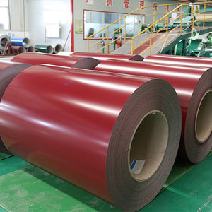 Doppel beschichtete farbig lackierte Metalldach platte Rollen farbe verzinkt 0,6mm PPGI PPGL PVC-Laminat Stahlblech spule - Product Image 3