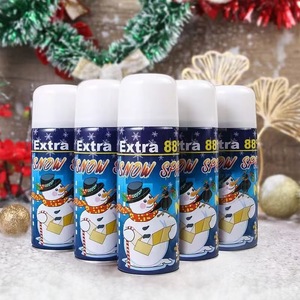 Spray de Nieve Artificial, Copos de Nieve en Aerosol, Accesorios para Fotos al Estilo de Dramas Coreanos, Ambiente Festivo Navideño, Espuma de Nieve Blanca - Product Image 3