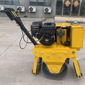Changchai Compacteur à tambour unique alimenté par moteur Mini Construction Rouleau vibrant Moteur Pompe Composants de noyau d'engrenage pour route - Product Image 5