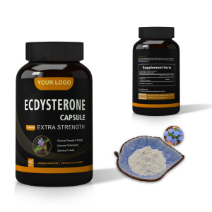 Le supplément de capsule de bêta ecdystérone Pure Natural 95% 98% 500mg adulte améliore l'immunité - Product Image 1