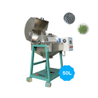 Chine Tencan laboratoire 50L 1.5kw broyeur à boulets à rouleaux humides et secs, poudre de micron 304 broyeur à boulets à tambour en acier inoxydable