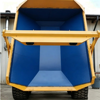 Vente en gros de inserts de revêtement pour benne de camion sur mesure, en feuille UHMWPE résistante à l'usure, avec services de découpe et de moulage pour bennes de chargement