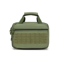 Sac de transport tactique pour armes à feu avec compartiments pour chargeurs, poches dissimulées, système Molle, multiples poches, outils EDC, sacoche pour armes à feu