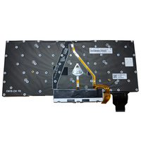 Nouveau clavier d'ordinateur portable pour Lenovo ThinkPad X1 Carbon Gen 8 X1 Yoga 5 Clavier rétroéclairé nordique TrackPoint PK131L11B33