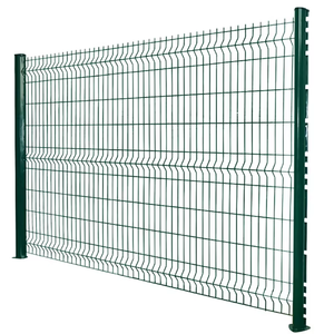 Cao cấp tùy chỉnh đào bài hàng rào 3D cong V uốn hàn dây lưới ngoài trời Vườn hàng rào 3D an ninh hàng rào với đào bài - Product Image 1