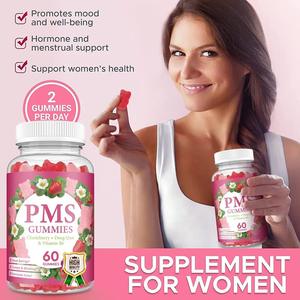 Complément alimentaire pour la santé des femmes OEM, extrait de Vitex Agnus-Castus avec Dong Quai et Mélisse pour l'équilibre émotionnel et le soulagement des règles - Product Image 4