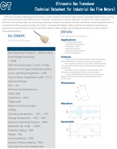 Đầu dò siêu âm không thấm nước 200KHz - Product Image 4