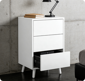 <span class=keywords><strong>Cajonera</strong></span> de Madera de 3 Niveles, Organizador de <span class=keywords><strong>Escritorio</strong></span> para Sala de Estar y Oficina - Product Image 5