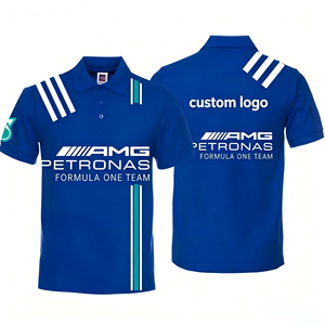 Polo de Carreras Personalizable con Logotipo de Patrocinador, de Alta Calidad y Secado Rápido, para Equipos de Carreras, Entrenamiento y Uso Diario - Product Image 1