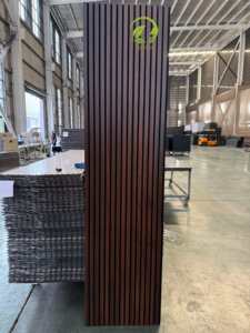Pannelli Acustici in <span class=keywords><strong>Legno</strong></span> Impiallacciato Naturale Design Geometrico <span class=keywords><strong>Materiale</strong></span> <span class=keywords><strong>MDF</strong></span> - Product Image 1