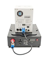 Machine à étincelles froides sans fil DMX 600W blanche pour DJ, événements, fêtes, mariages – Effet pyrotechnique froid