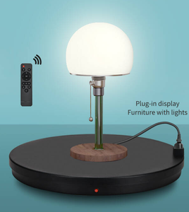 नए 62 सेमी 100 किलोग्राम लोड इलेक्ट्रिक घूर्णन डिस्प्ले प्लेटफॉर्म फोटोग्राफी के लिए 360 डिग्री रोटेट टेबल स्टैंड - Product Image 4