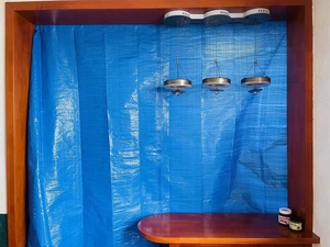 Triệu Nhật Bản màu xanh Tarp không thấm nước PP <span class=keywords><strong>PE</strong></span> Tarpaulin với UV 12x14 feet vừa Poly Tarp Nhà cung cấp bule <span class=keywords><strong>PE</strong></span> Tarpaulin tấm - Product Image 4