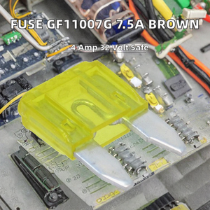 Fusible Metálico GF11007G DC 4A de Baja Capacidad de Ruptura, Color Marrón - Product Image 2