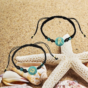 Pulseras Ajustables con Dijes de Piedras Preciosas de los 12 Signos del Zodiaco para Hombres <span class=keywords><strong>y</strong></span> Mujeres: <span class=keywords><strong>Aries</strong></span>, Tauro, Géminis, Cáncer, Leo, Virgo, Libra, Escorpio, <span class=keywords><strong>Sagitario</strong></span> - Product Image 3