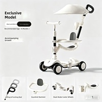 Vente en gros directe usine : Poussette bébé 4-en-1 multifonctionnelle, tricycle pour tout-petit, vélo à pousser pour enfants, personnalisable OEM/ODM – Fournisseur