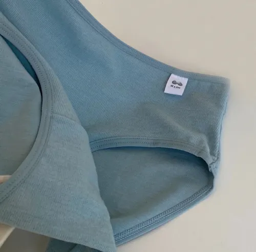 Slip damascati personalizzati ad alta densità pantaloni corti etichetta intimo etichetta tessuta in cotone abbigliamento collo etichette mutandine in tessuto per abbigliamento