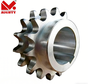 Piñones de Cadena Industriales para Transmisión de Potencia 08b-1 Z24 Dientes, Piñón de Cadena de Rodillos de Acero Industrial para Máquina de Fabricación de Piñones - Product Image 2