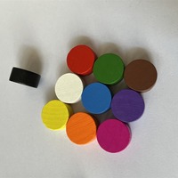 Pièces de jeu en bois personnalisées - Formes de croissants rondes et originales - Sans technique - Pour divertissement à domicile ou au bureau