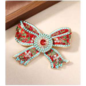 Botones de Lazo con Diamantes de Imitación, Base Dorada, Cristal, Adornos DIY para Joyería de Boda, Accesorios, Chapado en Aleación, Regalo de Compromiso, Fiesta - Product Image 3