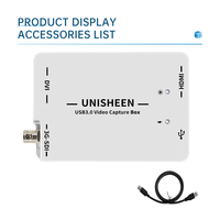 Tarjeta Capturadora de Video de Alto Rendimiento, Precio de Fábrica, Sin Controladores, 1080P60 SDI HDMI DVI a USB 3.0, para Video Quirúrgico y Transmisión en Vivo