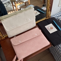 Housse d'ordinateur portable haut de gamme personnalisée, écologique et portable, en coton imperméable, pour femmes, pour un rangement sûr