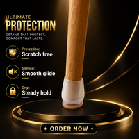 Protections de pieds de chaise en silicone, capuchons de sol anti-rayures, antidérapants, réduisant le bruit, pour tables de bibliothèque et sols en bois