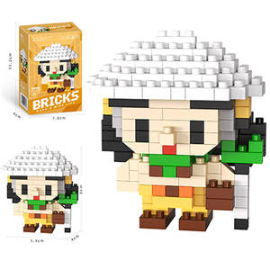 Nouveauté : Blocs d'animation, briques de dessins animés, jouets, figurines d'action d'anime pour enfants, blocs de construction, jouets à assembler soi-même, compatibles - Product Image 6
