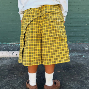 High Quality Custom Design Unisex Polyester 3/4shorts Baggy <b>Shorts</b> <b>Plaid</b> Printed Casual Summer Casual Wear Sweat Capris <b>Shorts</b> - Product Image 6