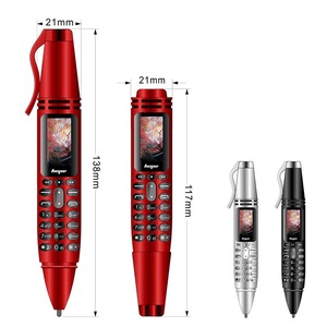 Teléfono Móvil Tipo Bolígrafo AK007, Red 2G GSM, Doble SIM, Cámara con Voz Mágica, Grabadora de Voz, <span class=keywords><strong>Mini</strong></span> Teléfono <span class=keywords><strong>Celular</strong></span> Portátil <span class=keywords><strong>para</strong></span> Viajes - Product Image 6