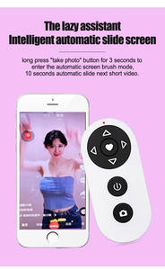 Télécommande Bluetooth multifonctionnelle avancée pour téléphone portable : retour à l'accueil, capture photo et défilement vidéo en un seul clic - Product Image 5