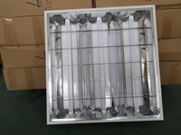 Morden Intérieur LED Grille Lumière Logement Diverses Spécifications Tailles Led T5 T8 Fluorescent Lumière Montage Encastré Persienne Troffer