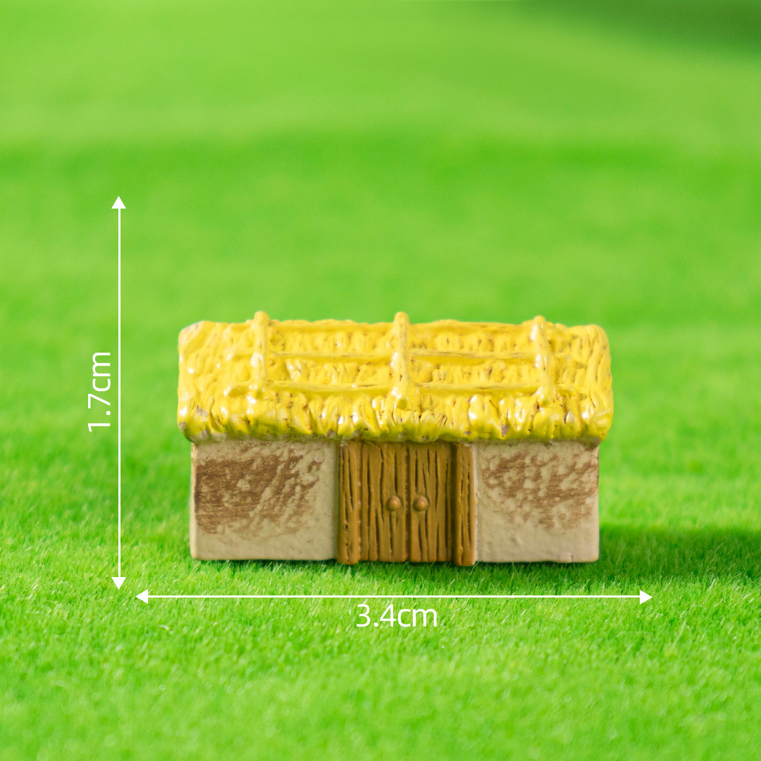 Cabane au toit de chaume n°1