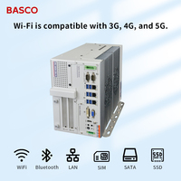 Mini PC industriel I3 I5 I7, interface I/O extensible, boîtier Mini ITX sans ventilateur, LAN, COM, PCIe, LVDS, Can Bus, emplacements pour cartes, mini ordinateur