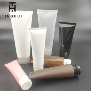 Tubos Cosméticos de Plástico de 10 ml, 15 ml, 20 ml, 30 ml, 50 ml, 100 ml, 200 ml para Loción, Crema de Manos, Limpiador Facial, Tubos Cosméticos Negros Mate Personalizados - Product Image 4