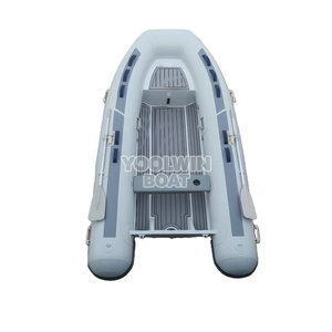 Bateau pneumatique semi-rigide (RIB) pliable <span class=keywords><strong>4</strong></span> places 15 CV avec auvent en Hypalon pour les excursions entre îles - Product Image 2