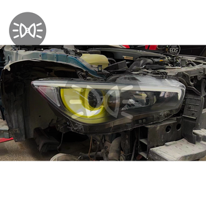 Para Infiniti Q50L: Actualización <span class=keywords><strong>de</strong></span> faros originales, faros delanteros tipo Ojo <span class=keywords><strong>de</strong></span> Águila Estándar <span class=keywords><strong>de</strong></span> EE. UU., Q50 modificado con <span class=keywords><strong>pupila</strong></span> amarilla - Product Image 5