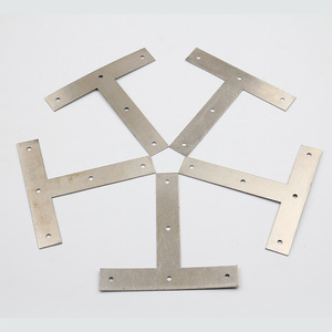 Supports d'angle en fer nickelé 7090120, support d'angle standard pour portes, fenêtres, armoires, meubles - Product Image 1