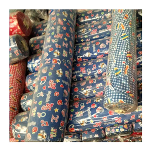 Tela de franela con doble pincel para ropa de bebé, tejido con estampado de dibujos animados, 100% algodón, barato, superventas - Product Image 5