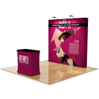 Bannière murale d'exposition de vente directe d'usine Expo Advertising ECO Polyester Pop up Display Stand