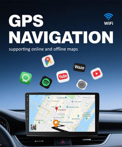 Reproductor de DVD para coche retráctil Universal portátil <span class=keywords><strong>Android</strong></span> 11 DE 10 pulgadas, pantalla Carplay, Radio Estéreo para Jazz Chery 7,1 Prius Crv - Product Image 4