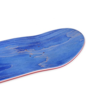 Mazo de madera de arce canadiense personalizado, tabla de monopatín de 7 capas, color blanco, 100% - Product Image 3