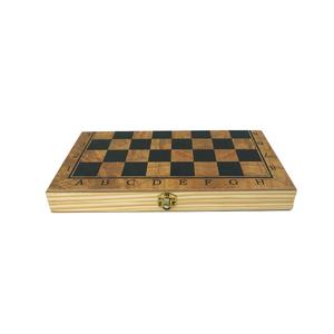 Commercio all'ingrosso <span class=keywords><strong>3</strong></span> in 1 in legno <span class=keywords><strong>scacchi</strong></span> backgammon set con ripiegatura in legno scacchiera pezzo di <span class=keywords><strong>scacchi</strong></span> kid puzzle gioco da tavolo - Product Image 6