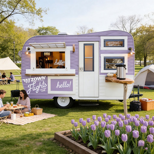 Small Business Startup Food Cart, Flexible Mobile Catering Cart with Custom Interior - Product Image 1
