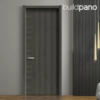 Porte intérieure moderne en bois massif insonorisée et étanche, apprêtée, pour entrée de maison, hôtel, salon, villa