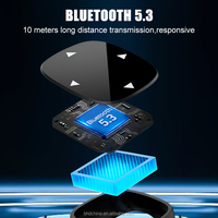 Anneau de défilement Bluetooth tactile, télécommande sans fil Bluetooth pour TikTok, retourneur de page, visionnage de courtes vidéos