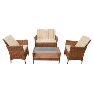 Modern Rattan Sofa Set Furniture Comfortable Outdoor <strong>Garden</strong> Sofa for Dining Living Courtyard Hot Sale in <strong>UK</strong> Market - Product Image 3