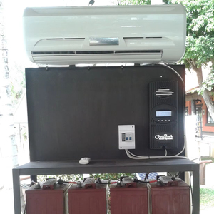 El Mejor Aire Acondicionado Solar Doméstico de 9000 BTU R32 DC80-380V con Compresor DC24V, Conexión a Red/Off-grid, COP 3.76, EER 12.64, UNP-DC48V9K WIFI Sol - Product Image 6