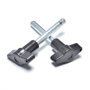 Métrica 1/4 "<span class=keywords><strong>5</strong></span>/16" 3/8 "de acero inoxidable T manija de bola Bloqueo de liberación rápida Pin - Product Image 3
