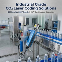 Codeur laser CO2 électrique prix usine 40W/60W pour codes QR, haute précision, faible bruit, certifié CE pour l'emballage alimentaire et plastique